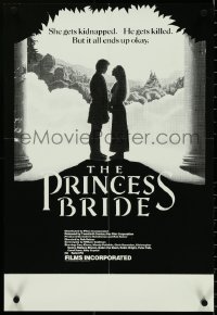 4z0317 PRINCESS BRIDE 17x25 special poster 1987 Rob Reiner classic, Cary Elwes saves Robin Wright!