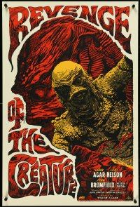 4z0761 REVENGE OF THE CREATURE #80/150 24x36 art print 2018 Mondo, Francavilla, variant edition!