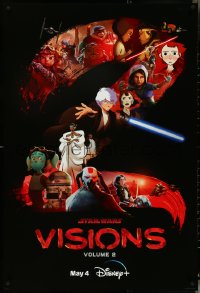 4z0395 STAR WARS: VISIONS DS tv poster 2021 Disney, original short stories from across the galaxy!