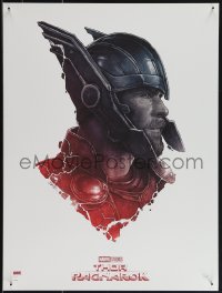 4z0861 THOR RAGNAROK #93/275 group of 2 18x24 art prints 2019 'Gabz' Domaradzki, Thor vs. Hulk, reg!