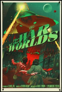 4z0775 WAR OF THE WORLDS #132/150 24x36 art print 2015 Stan & Vince art, variant edition!