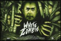 4z0777 WHITE ZOMBIE #98/150 24x36 art print 2016 Mondo, art by Elvisdead!