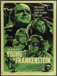 4z0871 YOUNG FRANKENSTEIN 18x24 art print 2018 art of Wilder, top cast by Alex Zablotsky!