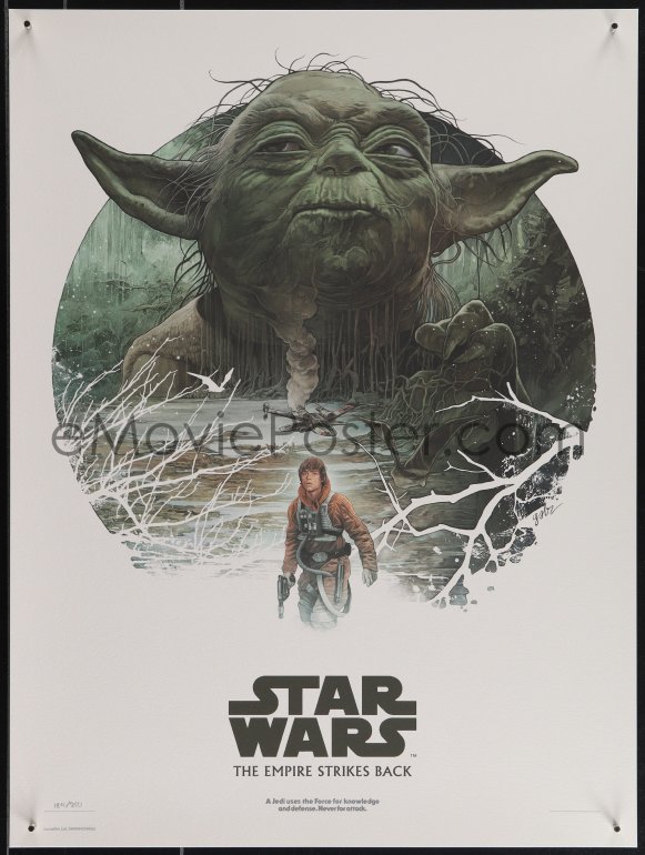 Star Wars original trilogy Gabz poster