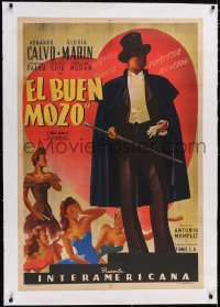 5a0522 BEL AMI linen Argentinean 1947 wonderful art of gold-digging man & his spurned women!