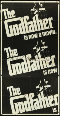 5b0413 GODFATHER int'l 3sh 1972 Francis Ford Coppola crime classic, great art by S. Neil Fujita!