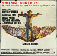 5b0398 NEVADA SMITH 6sh 1966 Steve McQueen drank and killed and loved and never forgot how to hate!