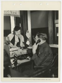 5b1741 ANN SHERIDAN 8x11 key book still 1934 when she was Lou, sweet talking the studio gatekeeper!