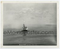 5b1746 BACK FROM THE FRONT 8.25x10 still 1943 3 Stooges, Moe, Larry & Curly in tiny lifeboat at sea!