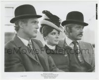 5b1766 BUTCH CASSIDY & THE SUNDANCE KID 8.25x10 still 1969 Paul Newman, Robert Redford & Ross c/u!