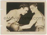 5b1770 CHAMPION 8x11 key book still 1949 great c/u of boxer Kirk Douglas punching his opponent!