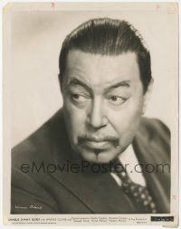 5b1772 CHARLIE CHAN'S SECRET 8x10.25 still 1936 head & shoulders portrait of Asian Warner Oland!