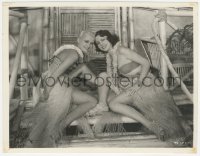 5b1789 DOWN TO THEIR LAST YACHT 8x10.25 still 1934 Virginia Reid & Alice Moore as sexy island girls!