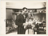 5b1815 I MARRIED A WITCH 8x11 key book still 1942 crazed Fredric March grabs worried Veronica Lake!