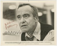 5b0133 JACK LEMMON signed 8x10 still 1979 devastated by life or death decision in The China Syndrome!