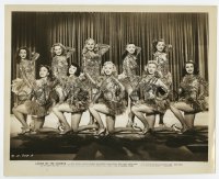 5b1831 LADIES OF THE CHORUS 8.25x10 still 1948 super young showgirl Marilyn Monroe posing w/9 others!