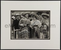 5b0217 MEXICAN HAYRIDE signed 8x10 still in 12x15 display 1948 by BOTH Bud Abbott AND Lou Costello!