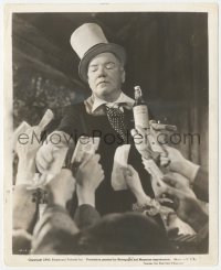 5b1875 POPPY 8.25x10 still R1940 W.C. Fields as Professor Eustace P. McGargle selling Sarsaparilla!