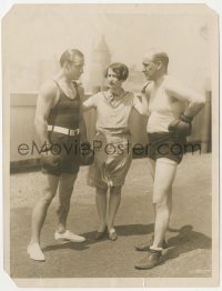 5b1885 RUDOLPH VALENTINO 6.5x8.5 still 1926 Buck O'Neill gives him boxing lesson for his match!