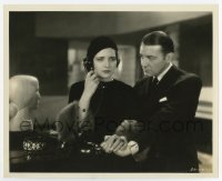 5b1888 SCANDAL SHEET 8.25x10 still 1931 Clive Brook listens to sexy Kay Francis' phone conversation!