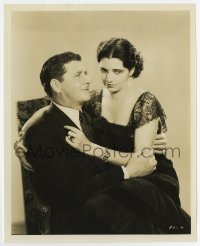 5b1889 SCANDAL SHEET 8x10 still 1931 best portrait of George Bancroft & Kay Francis by Richee!