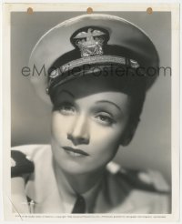 5b1892 SEVEN SINNERS 8.25x10 still 1940 sexy Marlene Dietrich portrait wearing Navy uniform & cap!