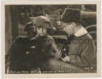 5b1899 SKIPPY 8x10.25 still 1931 Robert Coogan & Jackie Cooper tell dog they'll rescue her!