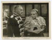 5b1902 SONG OF SONGS 8x10.25 still 1933 unhappy Lionel Atwill glares at beautiful Marlene Dietrich!