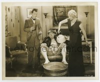 5b1903 SONS OF THE DESERT 8.25x10 still 1933 Stan Laurel & Oliver Hardy get pampered after rescue!