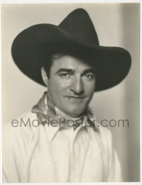 5b1923 TOM MIX deluxe 7x9 still 1930s Universal studio portrait of the cowboy star by Freulich!