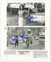 5b0160 ULEE'S GOLD signed 8x10 still 1997 by BOTH Peter Fonda AND Patricia Richardson!