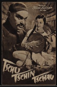 5b1403 CHU CHIN CHOW Austrian program 1934 Anna May Wong in Ali Baba and the Forty Thieves musical!