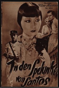 5b1405 TIGER BAY Austrian program 1935 great images of beautiful Anna May Wong, ultra rare!