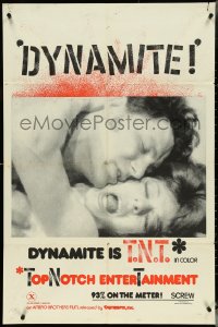 5b1040 DYNAMITE 1sh 1972 John and Lem Amero, Dee Brown, Dynamite is Top Notch Entertainment!