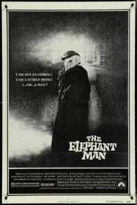 5b1049 ELEPHANT MAN 1sh 1980 John Hurt is not an animal, Anthony Hopkins, directed by David Lynch!