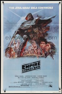 5b1054 EMPIRE STRIKES BACK style B NSS style 1sh 1980 George Lucas classic, art by Tom Jung!