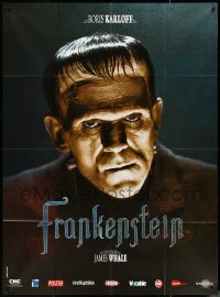 5b0248 FRANKENSTEIN French 1p R2008 wonderful close up of Boris Karloff as the monster!