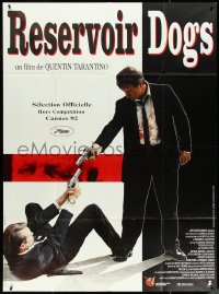 5b0252 RESERVOIR DOGS French 1p 1992 Tarantino, different image of Harvey Keitel & Steve Buscemi!