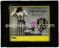 5b1524 HELIOTROPE glass slide 1920 Wilfred Lytell behind bars + art of frustrated woman!