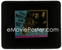 5b1525 HOUSE ON 92nd STREET glass slide 1945 William Eythe, Lloyd Nolan, Signe Hasso, film noir!