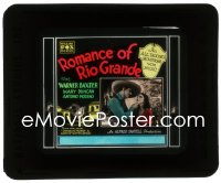 5b1556 ROMANCE OF RIO GRANDE glass slide 1929 Warner Baxter, Mona Maris, all talking movietone, rare!