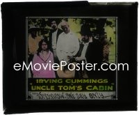 5b1577 UNCLE TOM'S CABIN glass slide 1914 Sam Lucas, Harriet Beecher Stowe's novel, ultra rare!