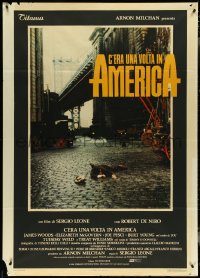 5b0625 ONCE UPON A TIME IN AMERICA Italian 1p 1984 Robert De Niro, James Woods, Sergio Leone!