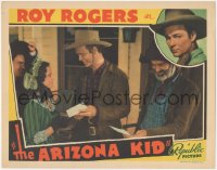 5b0784 ARIZONA KID LC 1939 Gabby Hayes reads letter while Roy Rogers romances pretty Sally March!