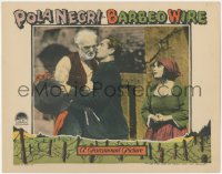 5b0788 BARBED WIRE LC 1927 pretty French Pola Negri is a World War I prisoner of war, very rare!