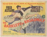 5b0752 BARKLEYS OF BROADWAY TC 1949 best art of Fred Astaire & Ginger Rogers dancing in New York!