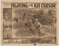 5b0815 FIGHTING WITH KIT CARSON chapter 1 LC 1933 Johnny Mack Brown serial, The Mystery Riders!