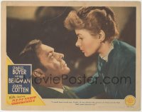 5b0818 GASLIGHT LC 1944 close up of Charles Boyer telling Ingrid Bergman he could have loved her!