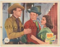 5b0828 HIT THE SADDLE LC 1937 c/u of young Rita Hayworth Cansino, Three Mesquiteers, ultra rare!