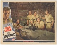 5b0047 IMPOSTOR signed LC 1944 by John Qualen, who's with Jean Gabin, McGraw, Quillan & Joslyn!